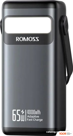 Внешний аккумулятор Romoss PMT40 PRO 40000MAH (ЧЕРНЫЙ) (374118)
