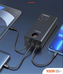 Внешний аккумулятор Romoss PEA40 PRO 40000MAH (ЧЕРНЫЙ) (374115)