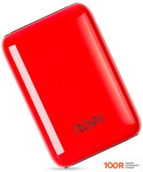 Внешний аккумулятор Rofi MINI SERIES 10000 (КРАСНЫЙ) (374110)