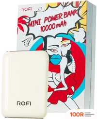 Внешний аккумулятор Rofi MINI SERIES 10000 (БЕЛЫЙ) (374108)