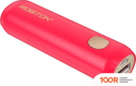 Внешний аккумулятор Robiton LI3.4 (РОЗОВЫЙ) (374086)