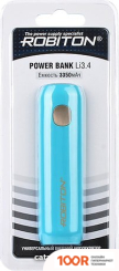 Внешний аккумулятор Robiton LI3.4 (ГОЛУБОЙ) (374085)