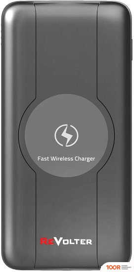 Внешний аккумулятор Revolter QI 10000 МАЧ (ЧЕРНЫЙ) (374083)