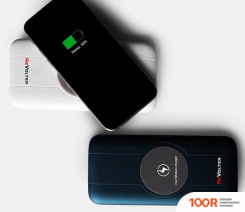 Внешний аккумулятор Revolter QI 10000 МАЧ (СИНИЙ) (374082)