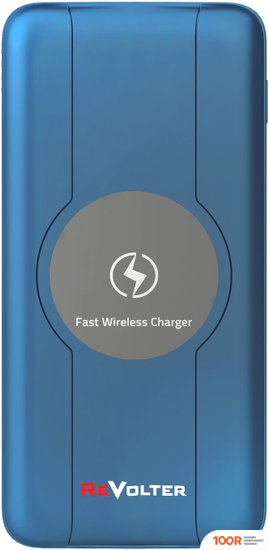 Внешний аккумулятор Revolter QI 10000 МАЧ (СИНИЙ) (374082)