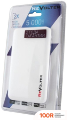 Внешний аккумулятор Revolter 5000 МАЧ (БЕЛЫЙ) (374076)