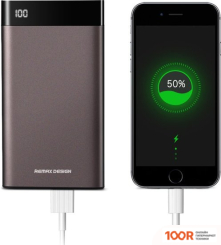 Внешний аккумулятор Remax RPP-120 (КОРИЧНЕВЫЙ) (374036)