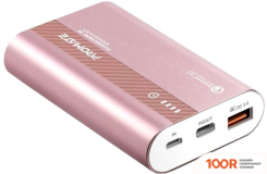 Внешний аккумулятор Promate POWERTANK-10 10000MAH (РОЗОВЫЙ) (374013)