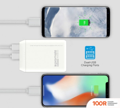 Внешний аккумулятор Promate FORCE-10 10000MAH (БЕЛЫЙ) (374010)