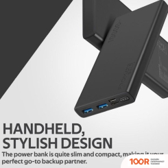 Внешний аккумулятор Promate BOLT-10 10000MAH (ЧЕРНЫЙ) (374004)