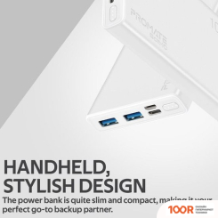 Внешний аккумулятор Promate BOLT-10 10000MAH (БЕЛЫЙ) (374002)