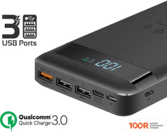 Внешний аккумулятор Promate AURATANK-20 20000MAH (ЧЕРНЫЙ) (374001)