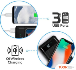 Внешний аккумулятор Promate AURATANK-20 20000MAH (ЧЕРНЫЙ) (374001)