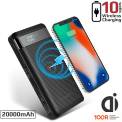 Внешний аккумулятор Promate AURATANK-20 20000MAH (ЧЕРНЫЙ) (374001)