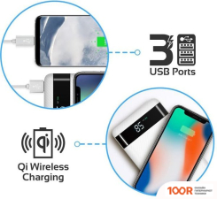 Внешний аккумулятор Promate AURATANK-20 20000MAH (БЕЛЫЙ) (374000)