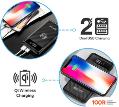 Внешний аккумулятор Promate AURAPACK-10 10000MAH (ЧЕРНЫЙ) (373999)