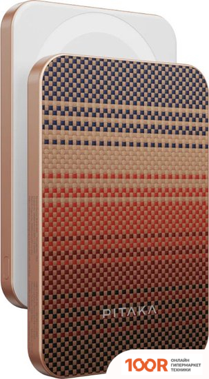 Внешний аккумулятор Pitaka ARAMID FIBER MAGNETIC (ЗАКАТ) (373973)