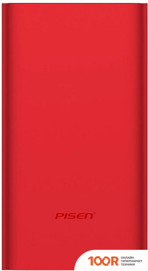 Внешний аккумулятор Pisen TS-D219 (КРАСНЫЙ) (373968)