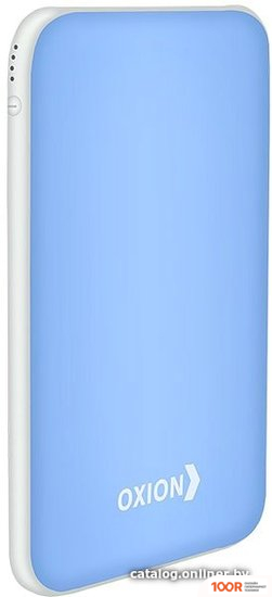 Внешний аккумулятор Oxion ULTRA THIN 6000 (ГОЛУБОЙ) (373956)