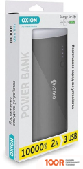 Внешний аккумулятор Oxion POWERFUL 10000 (ЧЕРНЫЙ) (373951)