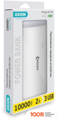Внешний аккумулятор Oxion POWERFUL 10000 (БЕЛЫЙ) (373950)