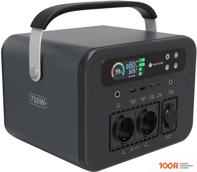 Внешний аккумулятор NOVOO RPS700 666ВТЧ 180000МАЧ (373939)