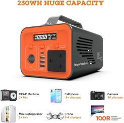 Внешний аккумулятор NOVOO 230ВТЧ 62400МАЧ (373936)