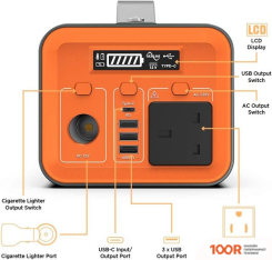 Внешний аккумулятор NOVOO 230ВТЧ 62400МАЧ (373936)