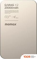 Внешний аккумулятор Momax Q.MAG X2 MAGNETIC IP133 20000MAH (ТИТАНОВЫЙ) (373904)