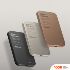 Внешний аккумулятор Momax Q.MAG X MAGNETIC IP116A 5000MAH (ЧЕРНЫЙ) (373899)