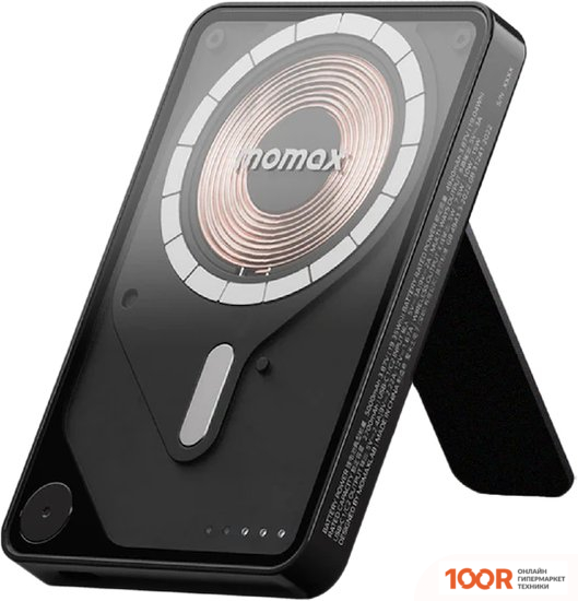 Внешний аккумулятор Momax 1-POWER X PRO MAGNETIC BUILT-IN USB-C IP131 5000MAH (ЧЕРНЫЙ) (373887)