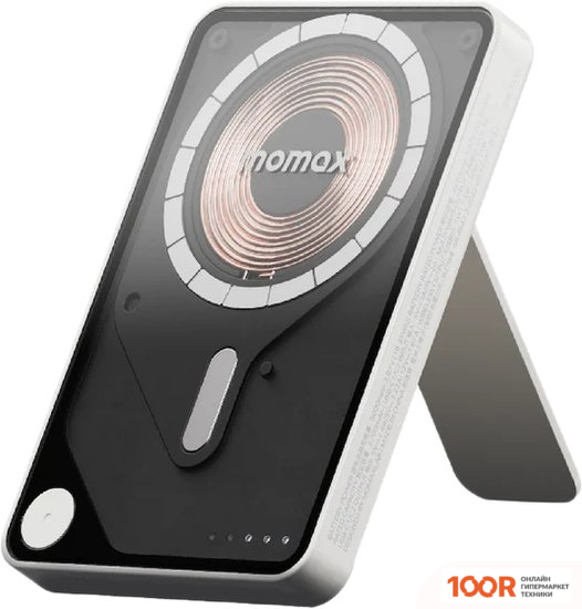 Внешний аккумулятор Momax 1-POWER X PRO MAGNETIC BUILT-IN USB-C IP131 5000MAH (БЕЛЫЙ) (373884)