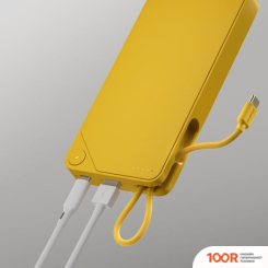 Внешний аккумулятор Momax 1-POWER X BUILT-IN USB-C IP153 20000MAH (ЖЕЛТЫЙ) (373882)