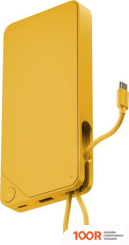 Внешний аккумулятор Momax 1-POWER X BUILT-IN USB-C IP153 20000MAH (ЖЕЛТЫЙ) (373882)
