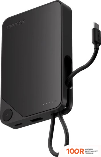 Внешний аккумулятор Momax 1-POWER X BUILT-IN USB-C IP152 10000MAH (ЧЕРНЫЙ) (373880)