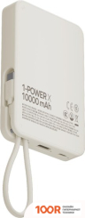 Внешний аккумулятор Momax 1-POWER X BUILT-IN USB-C IP152 10000MAH (БЕЛЫЙ) (373878)