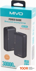 Внешний аккумулятор Mivo MB-308Q (ЧЕРНЫЙ) (373858)