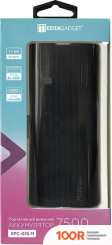 Внешний аккумулятор MediaGadget XPC-075 M 7500MAH (ЧЕРНЫЙ) (373848)