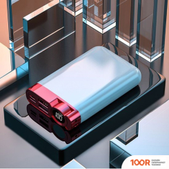 Внешний аккумулятор Kinetic STROM 10000MAH (БЕЛЫЙ/КРАСНЫЙ) (373826)