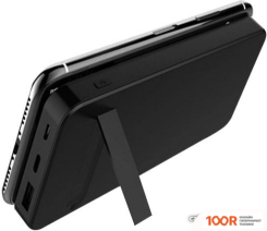 Внешний аккумулятор Kinetic GPRO QI 10000MAH (ЧЕРНЫЙ) (373819)