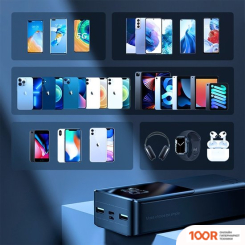 Внешний аккумулятор Joyroom JR-QP193 30000MAH (ЧЕРНЫЙ) (373810)