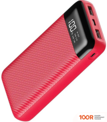 Внешний аккумулятор InterStep PB20DPD (КРАСНЫЙ) (373800)