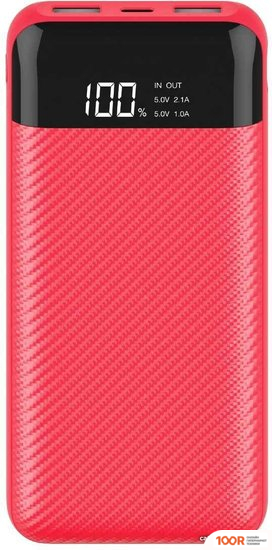 Внешний аккумулятор InterStep PB20DPD (КРАСНЫЙ) (373800)