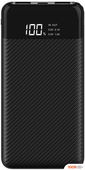 Внешний аккумулятор InterStep PB10DPD (ЧЕРНЫЙ) (373795)