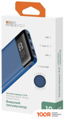 Внешний аккумулятор InterStep PB10DPD (СИНИЙ) (373794)