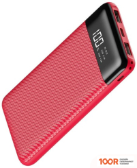 Внешний аккумулятор InterStep PB10DPD (КРАСНЫЙ) (373792)