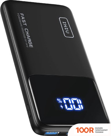 Внешний аккумулятор Iniu BI-B6 10500MAH (ЧЕРНЫЙ) (373789)