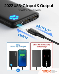 Внешний аккумулятор Iniu BI-B41 10000MAH (ЧЕРНЫЙ) (373788)