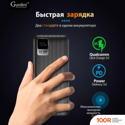 Внешний аккумулятор Gurdini SPEED SERIES GPPD-01B 10000MAH (373776)