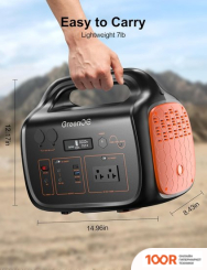 Внешний аккумулятор GreenOE VENTURE 1000W 1024WH (373765)